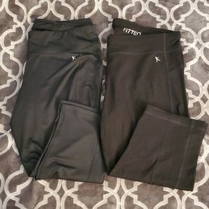 Danskin Athletic leggings set of two